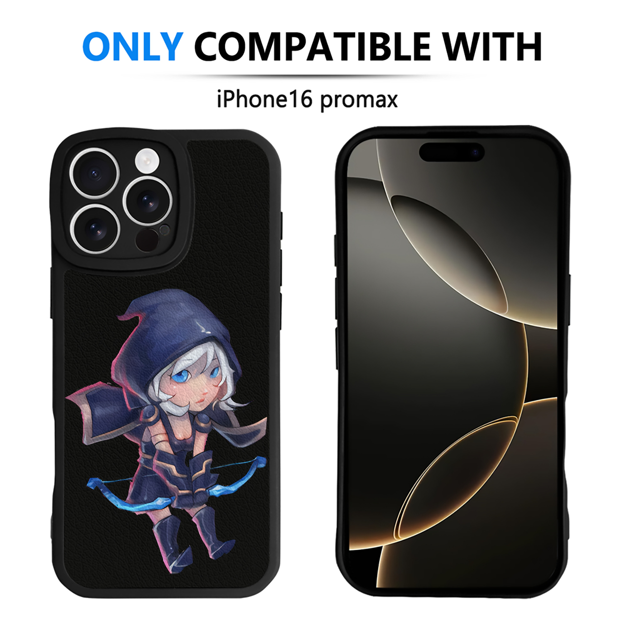 （画像用） リーグ・オブ・レジェンド League of Legends LOL 【iPhone 16シリーズ対応】シリコンスマホケース（レザー調） 材質：シリコン